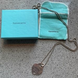 Return to Tiffany® Heart Tag Bead Necklace XL